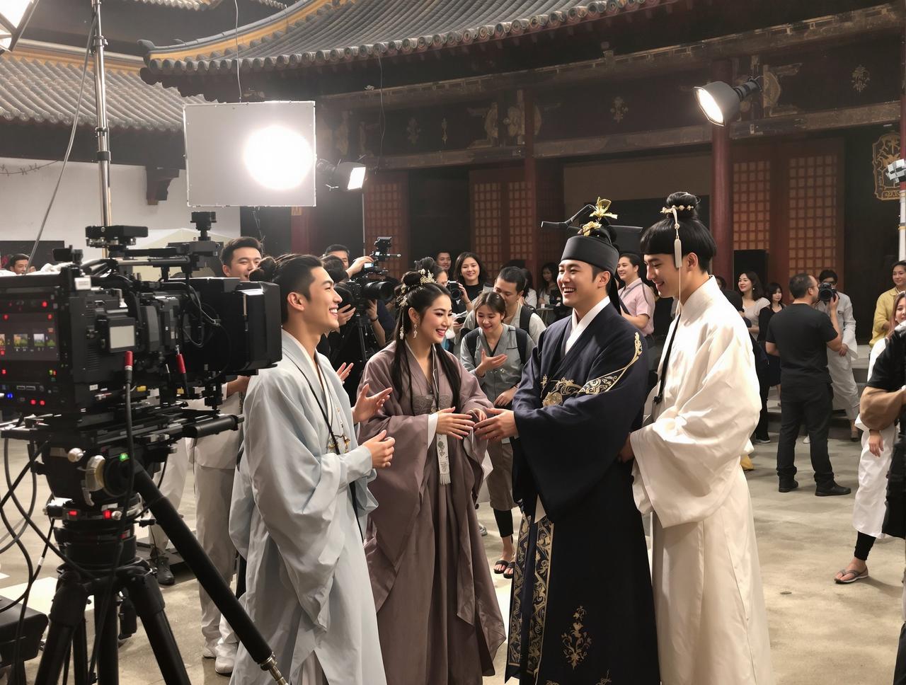 91爆料 - 《星河万里》剧组幕后花絮独家曝光,片场欢乐多 91爆料图集视频:《星河万里》剧组幕后花絮独家曝光,片场欢乐多